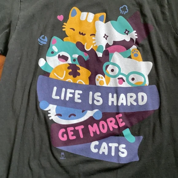 Milkbun Indie Cat Tee Shirt For Fans By Fans Size Large Unisex - Picture 5 of 5